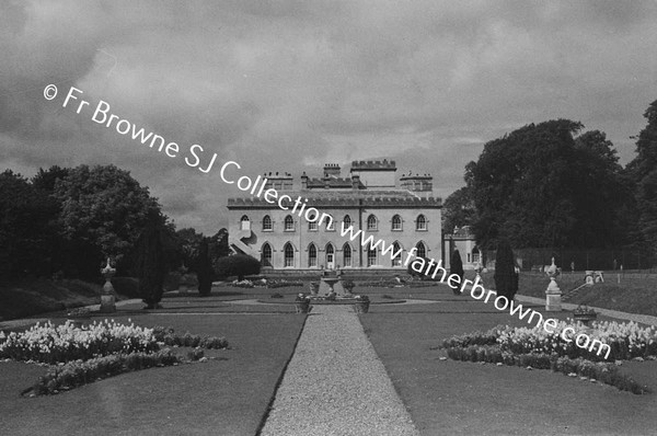 MOORE ABBEY AS CONVENT OF MARY IMMACULATE FROM EAST   THE GARDEN